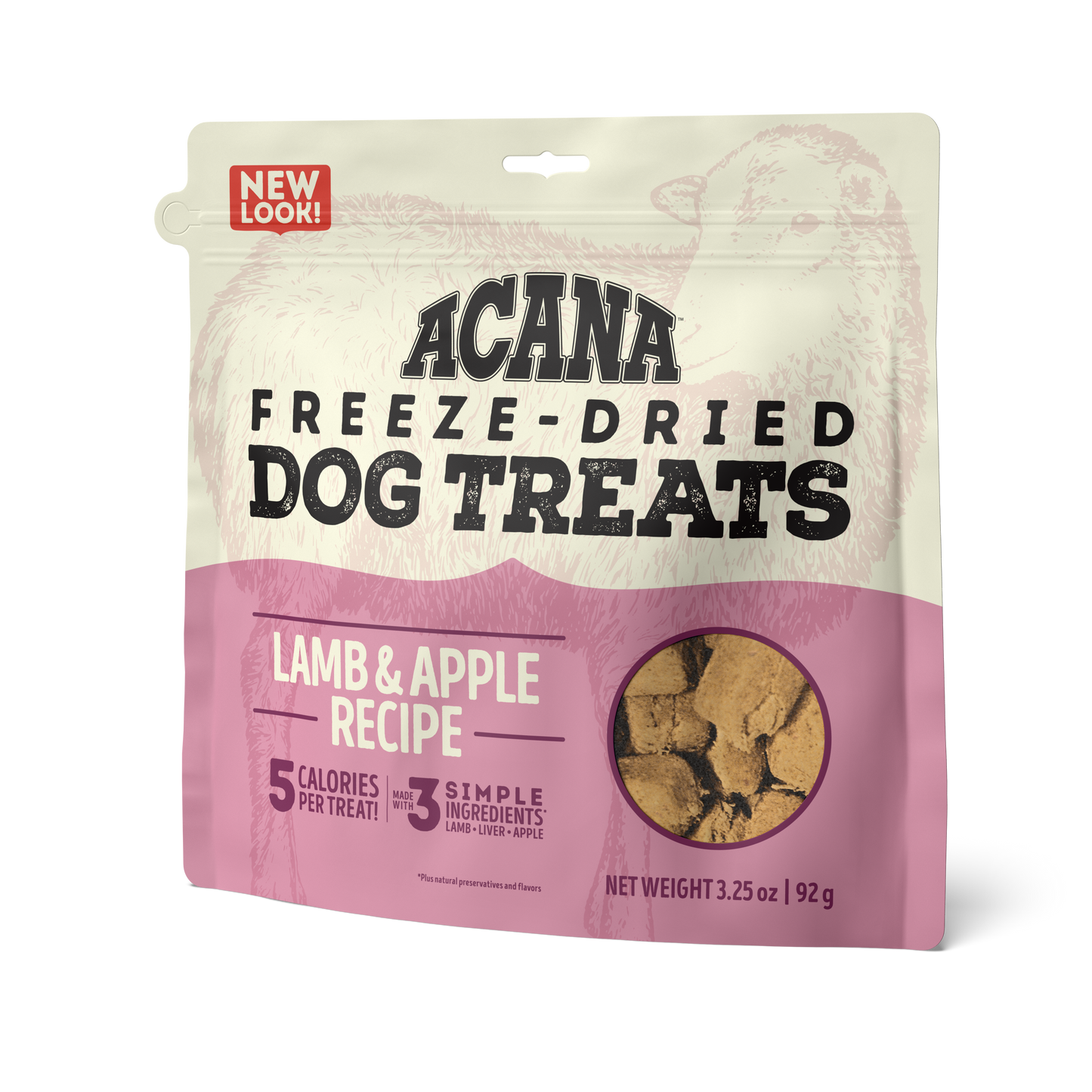 LAMB & APPLE FREEZE-DRIED DOG TREATS