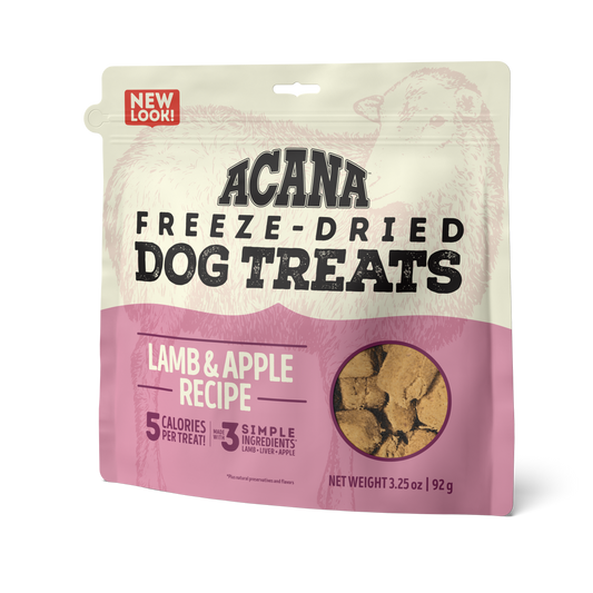 LAMB & APPLE FREEZE-DRIED DOG TREATS